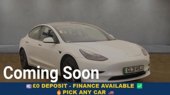 Tesla Model 3 Standard Range Plus Saloon 4dr Electric Auto RWD (241 bhp)