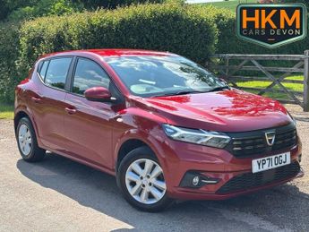Dacia Sandero 1.0 TCe Comfort Hatchback 5dr Petrol CVT Euro 6 (s/s) (90 ps)