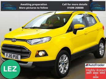 Ford EcoSport 1.5 Titanium SUV 5dr Petrol Manual 2WD Euro 5 (112 ps)