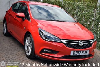 Vauxhall Astra 1.4i SRi 5 DOOR 99 BHP (EURO 6)