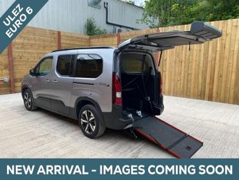 Peugeot Rifter L2 LWB 3 Seat Auto Wheelchair Accessible Disabled Access Vehicle