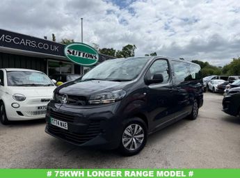 Vauxhall Vivaro 75kWh Combi XL MPV 5dr Electric Auto LWB (9 Seat, 7.4kW Charger)