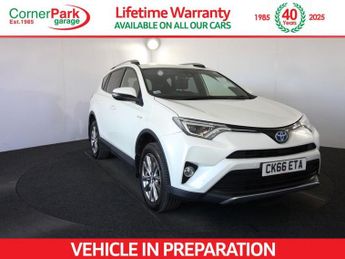 Toyota RAV4 2.5 VVT-h Excel SUV 5dr Petrol Hybrid CVT 4WD Euro 6 (s/s) (Safe