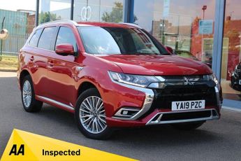 Mitsubishi Outlander 2.4h TwinMotor 13.8kWh 4h SUV 5dr Petrol Plug-in Hybrid CVT 4WD 