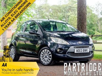 Ford Ka 1.2 Zetec Hatchback 3dr Petrol Manual Euro 5 (s/s) (69 ps)