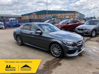Mercedes C Class 2.1 C220d AMG Line (Premium Plus) Saloon 4dr Diesel G-Tronic+ Eu