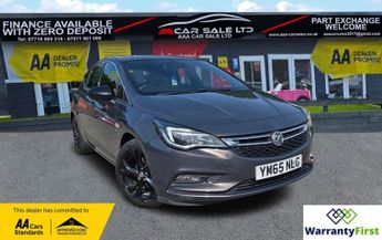 Vauxhall Astra 1.4i Turbo SRi Hatchback 5dr Petrol Manual Euro 6 (150 ps)