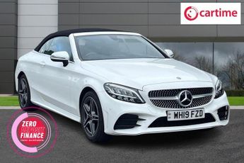 Mercedes C Class 1.6 C180 AMG Line Cabriolet 2dr Petrol G-Tronic+ Euro 6 (s/s) (1