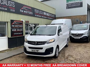 Vauxhall Vivaro 2.0 Turbo D 3100 Sportive Panel Van 6dr Diesel Auto L2 H1 Euro 6