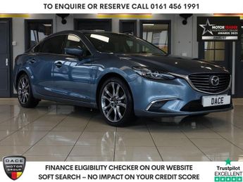 Mazda 6 2.2 SKYACTIV-D Sport Nav Saloon 4dr Diesel Manual Euro 6 (s/s) (
