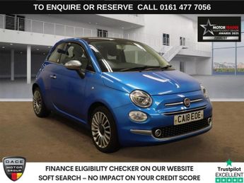 Fiat 500 1.2 Mirror Hatchback 3dr Petrol Manual Euro 6 (s/s) (69 bhp)