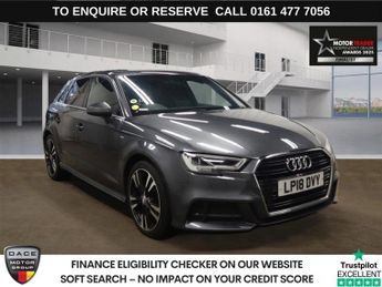 Audi A3 1.0 TFSI S line Sportback 5dr Petrol S Tronic Euro 6 (s/s) (116 