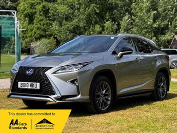 Lexus RX 3.5 450h V6 F Sport SUV 5dr Petrol Hybrid CVT 4WD Euro 6 (s/s) (