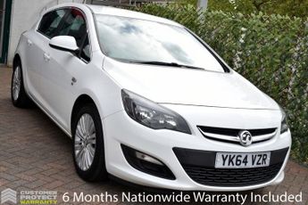 Vauxhall Astra 1.4i EXCITE 5 DOOR 100 BHP
