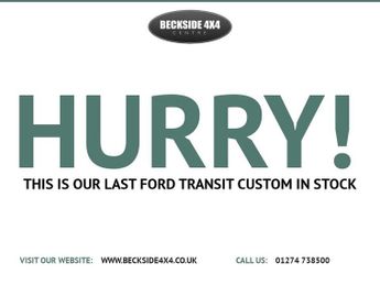 FORD TRANSIT CUSTOM 2.0 280 EcoBlue Limited Panel Van 5dr Diesel Manual L1 H1 Euro 6