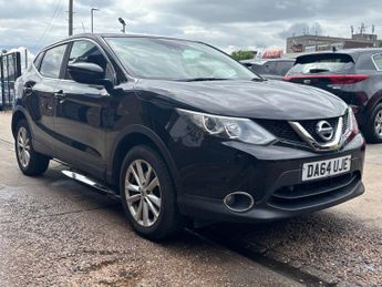 Nissan Qashqai 1.5 dCi Acenta Premium SUV 5 Door Diesel Manual Black 2WD Low Ta