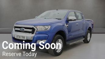 Ford Ranger 2.2 TDCi Limited 1 Pickup Double Cab 4dr Diesel Auto 4WD Euro 5 