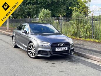 Audi A3 2.0 TDI Black Edition Saloon 4dr Diesel Manual quattro Euro 6 (s