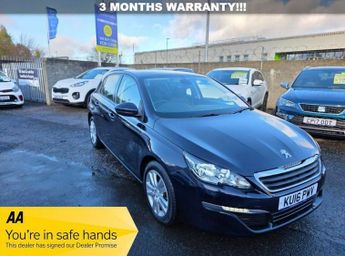 Peugeot 308 1.6 BlueHDi Active Hatchback 5dr Diesel Manual Euro 6 (s/s) (120