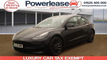 Tesla Model 3 (Dual Motor) Performance Saloon 4dr Electric Auto 4WDE (Performa