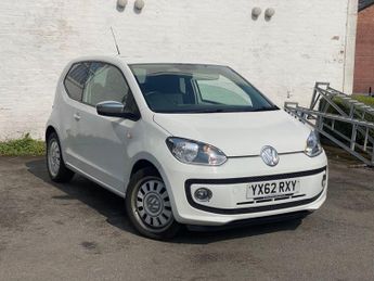 VOLKSWAGEN UP! 1.0 up! White Hatchback 3dr Petrol Manual Euro 5 (75 ps)