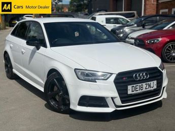 AUDI S3 2.0 TFSI Black Edition Sportback 5dr Petrol S Tronic quattro Eur