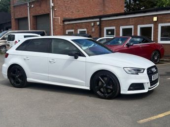 AUDI S3 2.0 TFSI Black Edition Sportback 5dr Petrol S Tronic quattro Eur