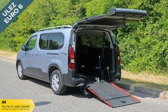 Peugeot Rifter LWB Petrol Auto 5 Seat Wheelchair Accessible Disabled Access Veh