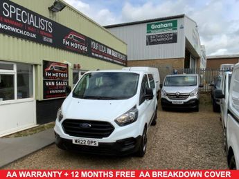 Ford Transit 2.0 300 EcoBlue Leader Crew Van Double Cab 5dr Diesel Manual L1 