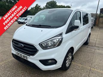 Ford Transit 2.0 320 EcoBlue Limited Crew Van Double Cab 5dr Diesel Manual L2