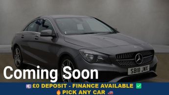 Mercedes CLA 1.6 CLA180 AMG Line Edition Coupe 4dr Petrol Manual Euro 6 (s/s)