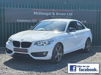 BMW 218 1.5 218i GPF Sport Coupe 2dr Petrol Manual Euro 6 (s/s) (136 ps)