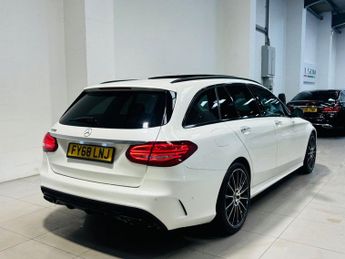 MERCEDES-BENZ C-CLASS 2.0 C200 AMG Line (Premium Plus) Estate 5dr Petrol G-Tronic+ Eur
