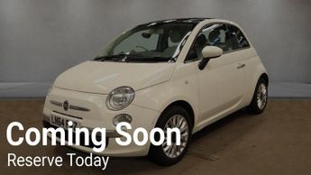 Fiat 500 1.2 Lounge Hatchback 3dr Petrol Manual Euro 6 (s/s) (69 bhp)
