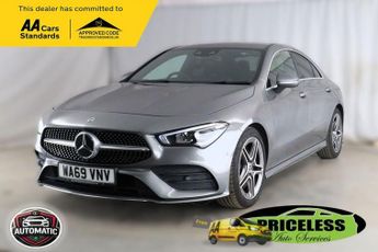 Mercedes CLA 2.0 CLA220 AMG Line (Premium) Coupe 4dr Petrol 7G-DCT Euro 6 (s/