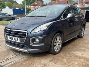 Peugeot 3008 1.6 HDi Active SUV  Door Diesel Automatic Blue ETG Low Tax