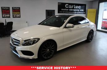 Mercedes C Class 2.1 C220d AMG Line (Premium) Saloon 4dr Diesel 7G-Tronic+ Euro 6