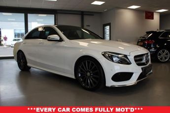 MERCEDES-BENZ C-CLASS 2.1 C220d AMG Line (Premium) Saloon 4dr Diesel 7G-Tronic+ Euro 6