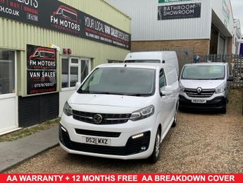 Vauxhall Vivaro 1.5 Turbo D 2900 Sportive Panel Van 6dr Diesel Manual L2 H1 Euro