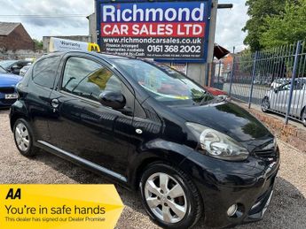 Toyota AYGO 1.0 VVT-i Fire Hatchback 3dr Petrol Manual Euro 5 (67 ps)