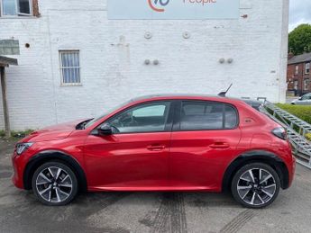 PEUGEOT E-208 50kWh GT Hatchback 5dr Electric Auto (136 ps)