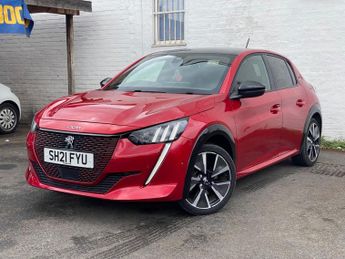 PEUGEOT E-208 50kWh GT Hatchback 5dr Electric Auto (136 ps)