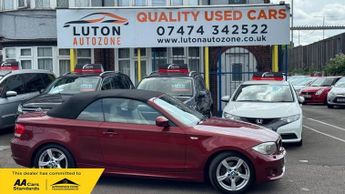 BMW 120 2.0 120i Sport Convertible 2dr Petrol Steptronic Euro 5 (170 ps)