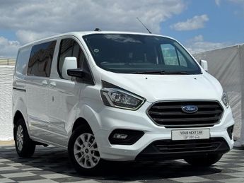 FORD TRANSIT CUSTOM 2.0 320 EcoBlue Limited Crew Van Double Cab 5dr Diesel Auto L1 H