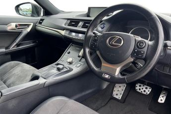 LEXUS CT 1.8 200h F Sport Hatchback 5dr Petrol Hybrid E-CVT Euro 6 (s/s) 