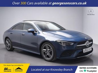 Mercedes CLA 1.3 CLA180 AMG Line (Premium Plus 2) Coupe 4dr Petrol 7G-DCT Eur