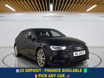 Audi A3 1.0 TFSI 30 Black Edition Sportback 5dr Petrol Manual Euro 6 (s/
