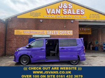 FORD TRANSIT CUSTOM 2.0 320 EcoBlue MS-RT Crew Van Double Cab 5dr Diesel Auto AWD L2