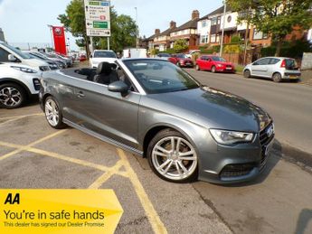 Audi A3 2.0 TDI S line Convertible 2dr Diesel Manual Euro 6 (s/s) (150 p