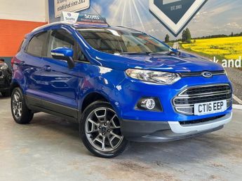 Ford EcoSport 1.5 TDCi Titanium SUV 5 Door Diesel Manual Blue 2WD Euro 6 1 For